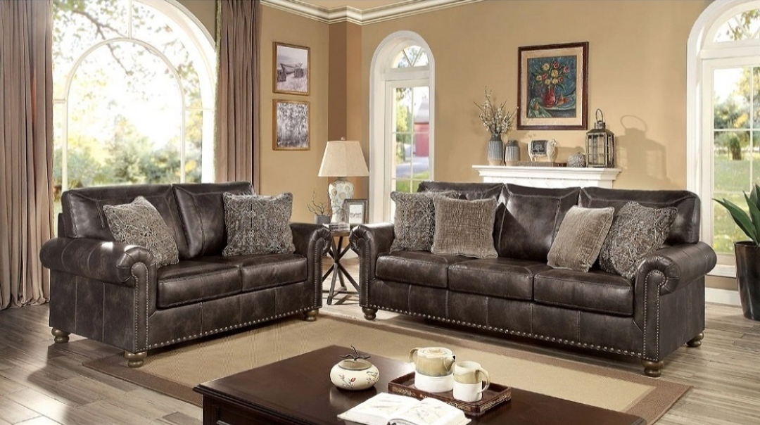 American design furniture by Monroe - Beaumont Living Room Set